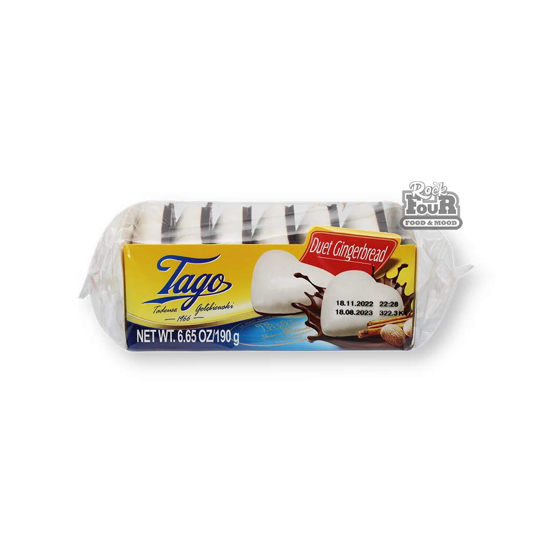 Մեղրաբլիթ ջնարակապատ «Tago Duet Gingerbread» 190գ